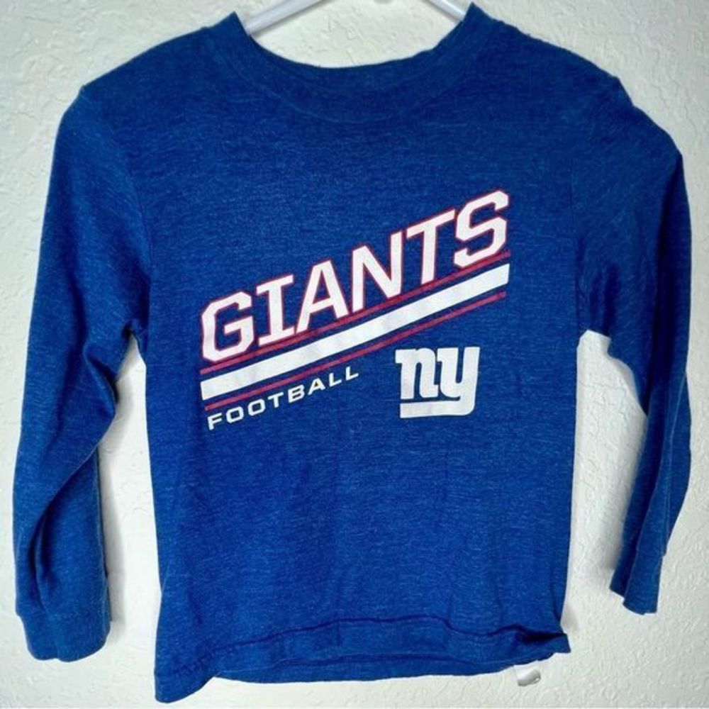 Kids New York Giants Long Sleeve Shirt S